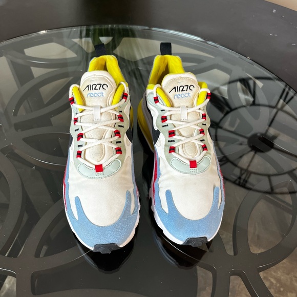 Nike Air Max 270 React Bauhaus Sneakers Sz 9 - Picture 3 of 5